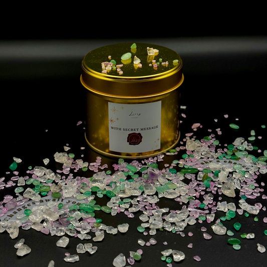 Secret Message Soy Candle – Hidden Note Inside